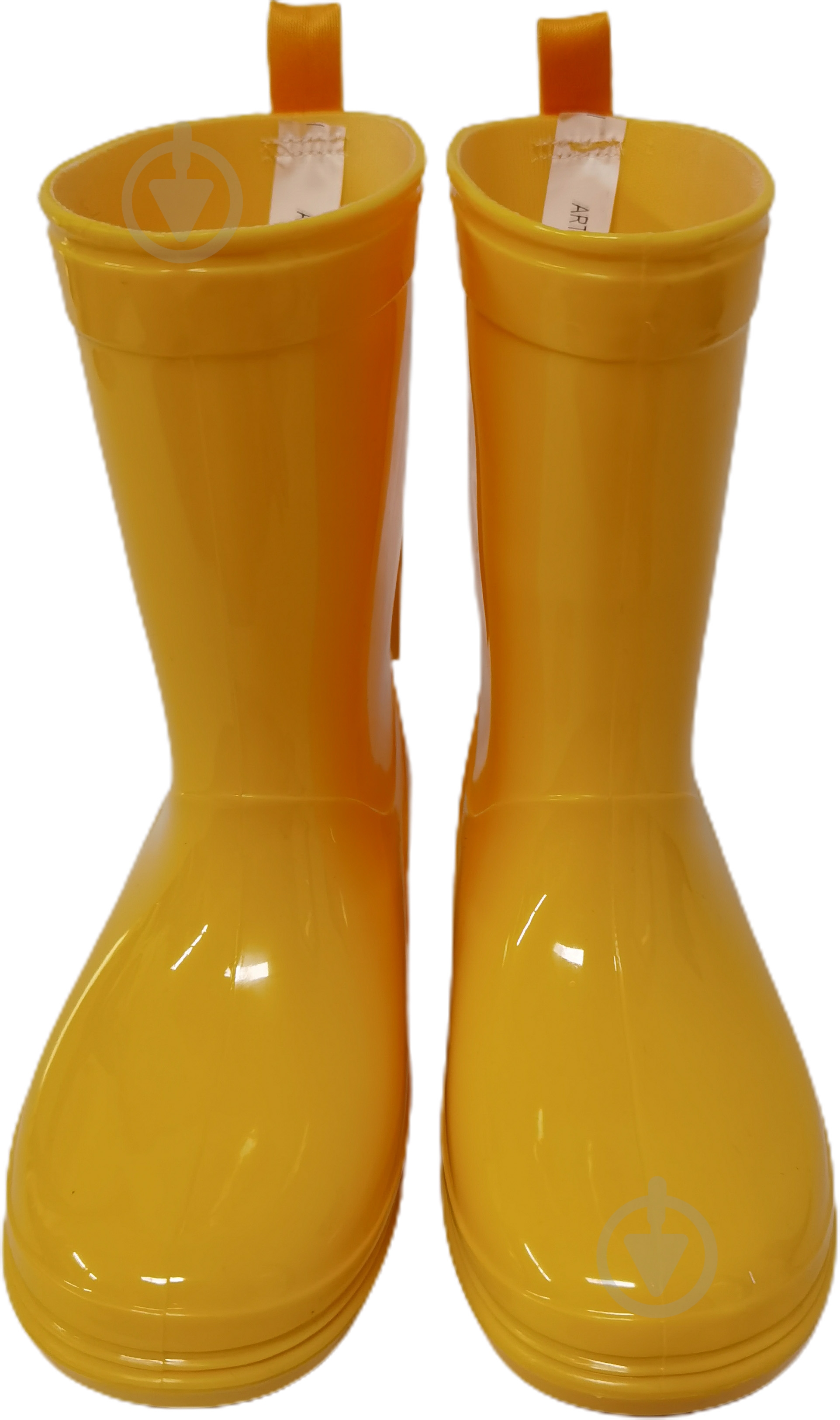 Сапоги резиновые для девочек YuMin Классик размер 33 желтый - фото 5