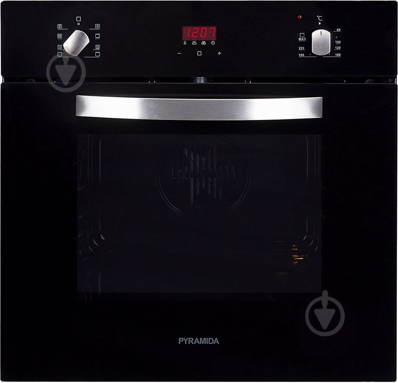 Духовой шкаф Pyramida F 84 TS black - фото 1