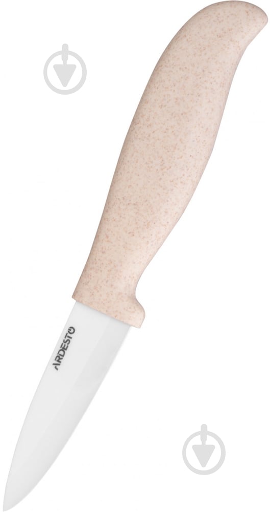 Нож керамический Ardesto для овощей Fresh 18.5 см бежевый AR2118CS - фото 2