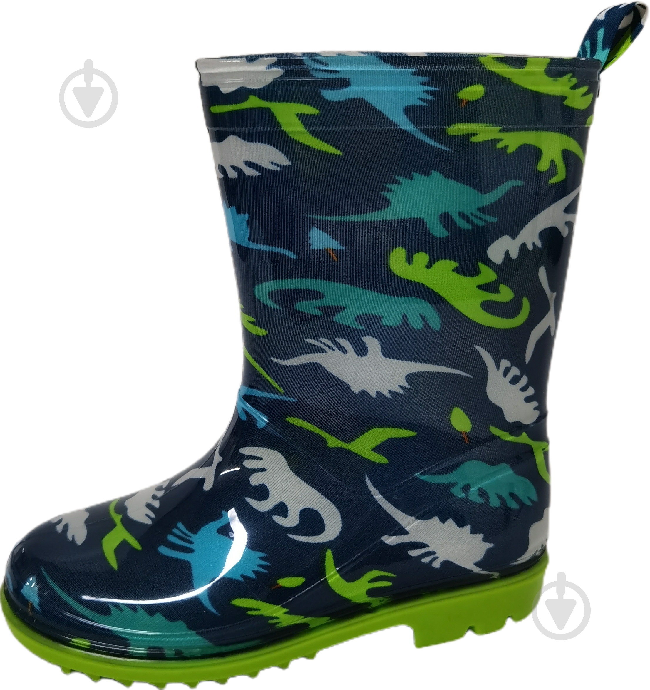 Сапоги резиновые для мальчиков YuMin Дино размер 28 черный - фото 2 Сапоги резиновые для мальчиков YuMin Дино размер 28 черный - фото 2