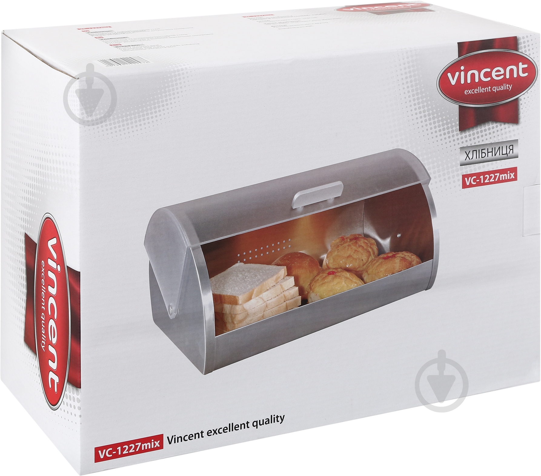 Хлебница Vincent VC-1227 mix - фото 4