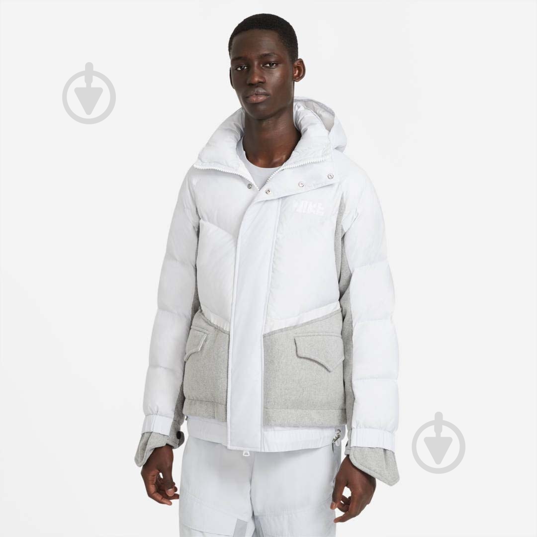 Пуховик чоловічий зимовий Nike M NRG SACAI PARKA CT3269-043 р.L білий - фото 1