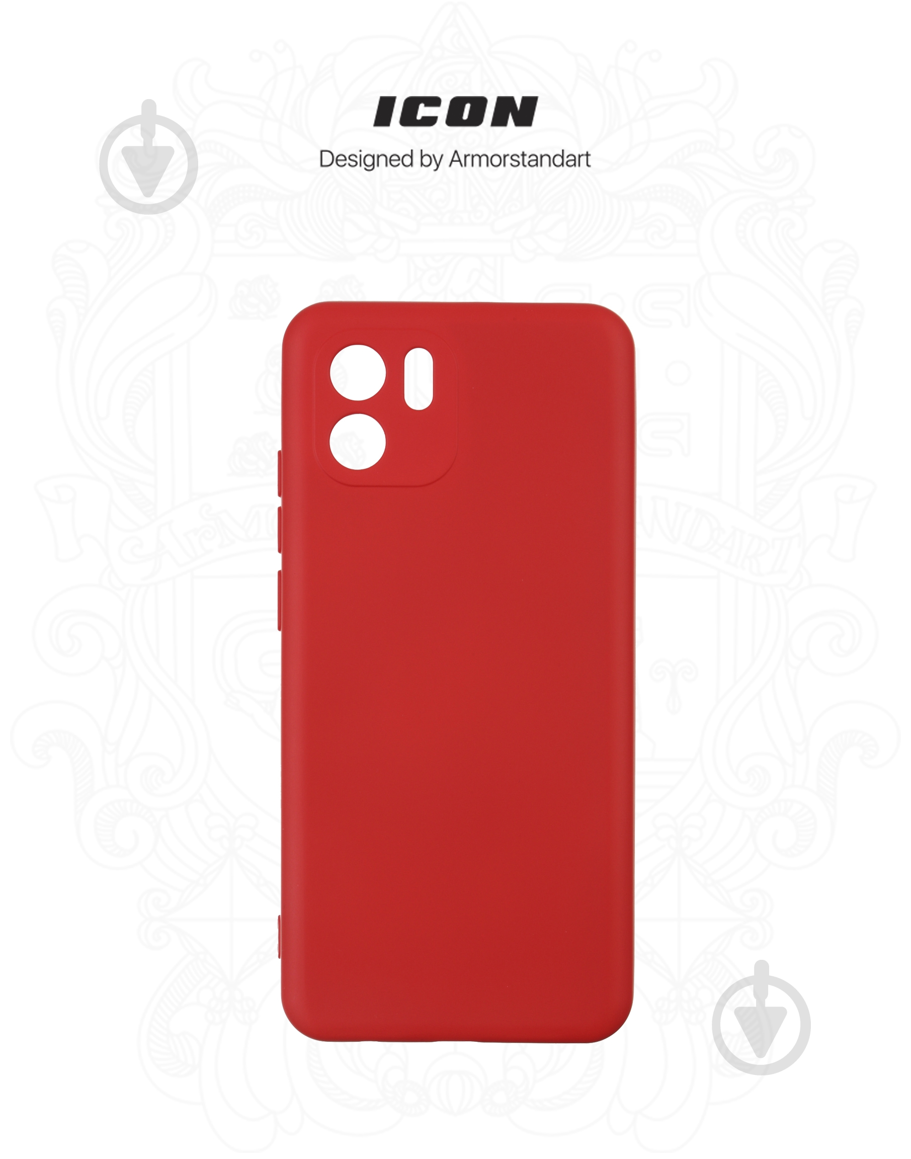 Панель Armorstandart ICON Case для Xiaomi Redmi A1 Red (ARM62834) - фото 3 Панель Armorstandart ICON Case для Xiaomi Redmi A1 Red (ARM62834) - фото 3