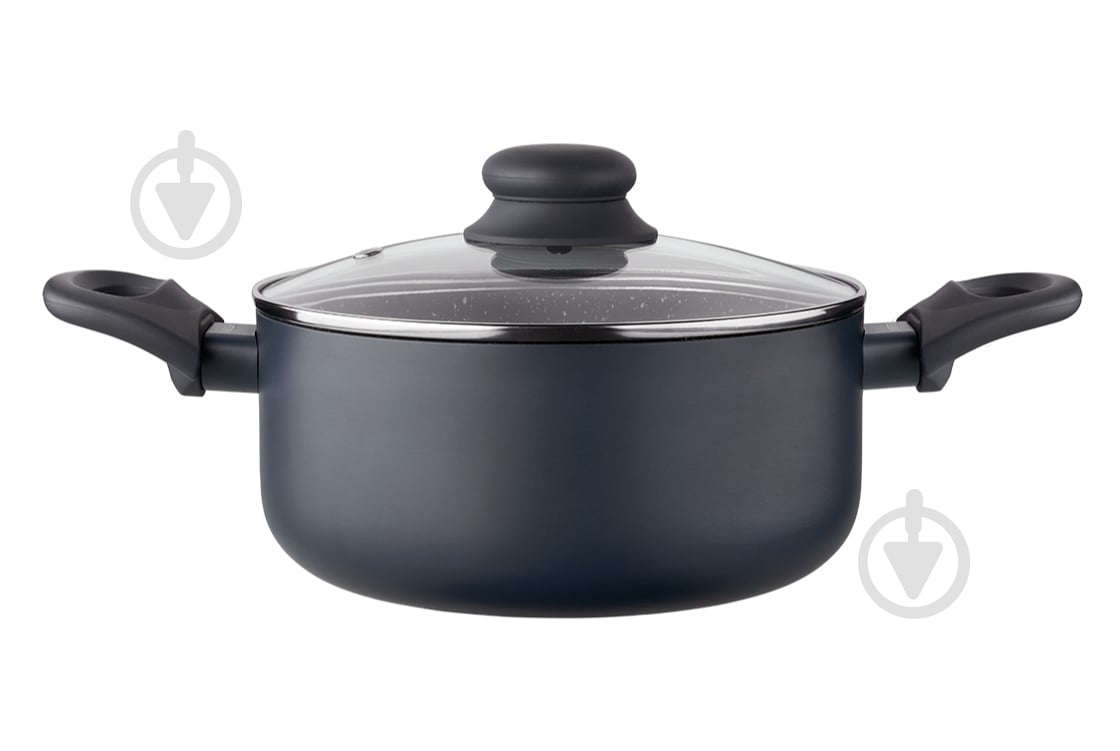 Кастрюля с крышкой Vinzer Stone Induction Line 2,5 л 50445 - фото 1