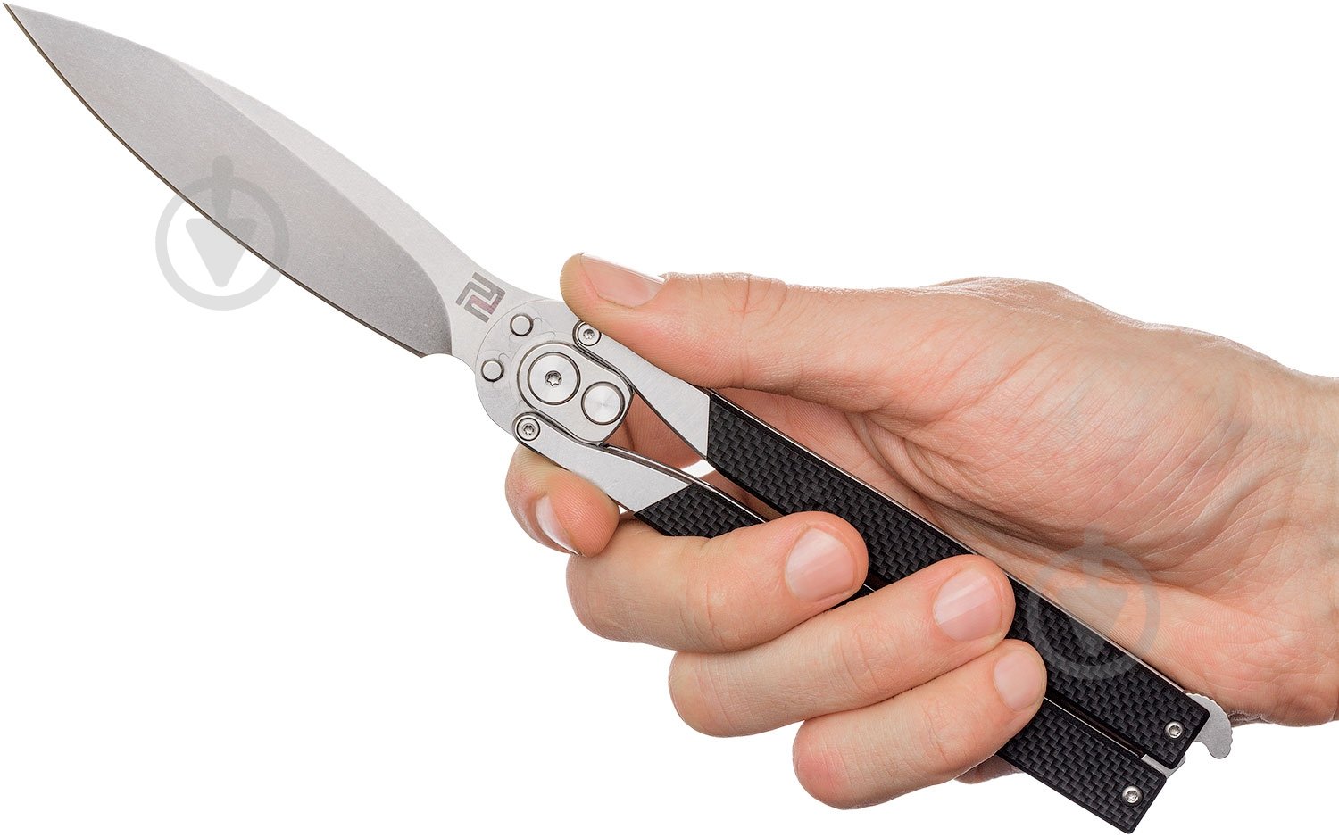 Нож складной ARTISAN Kinetic Balisong, D2, G10 Flat - фото 5 Нож складной ARTISAN Kinetic Balisong, D2, G10 Flat - фото 5