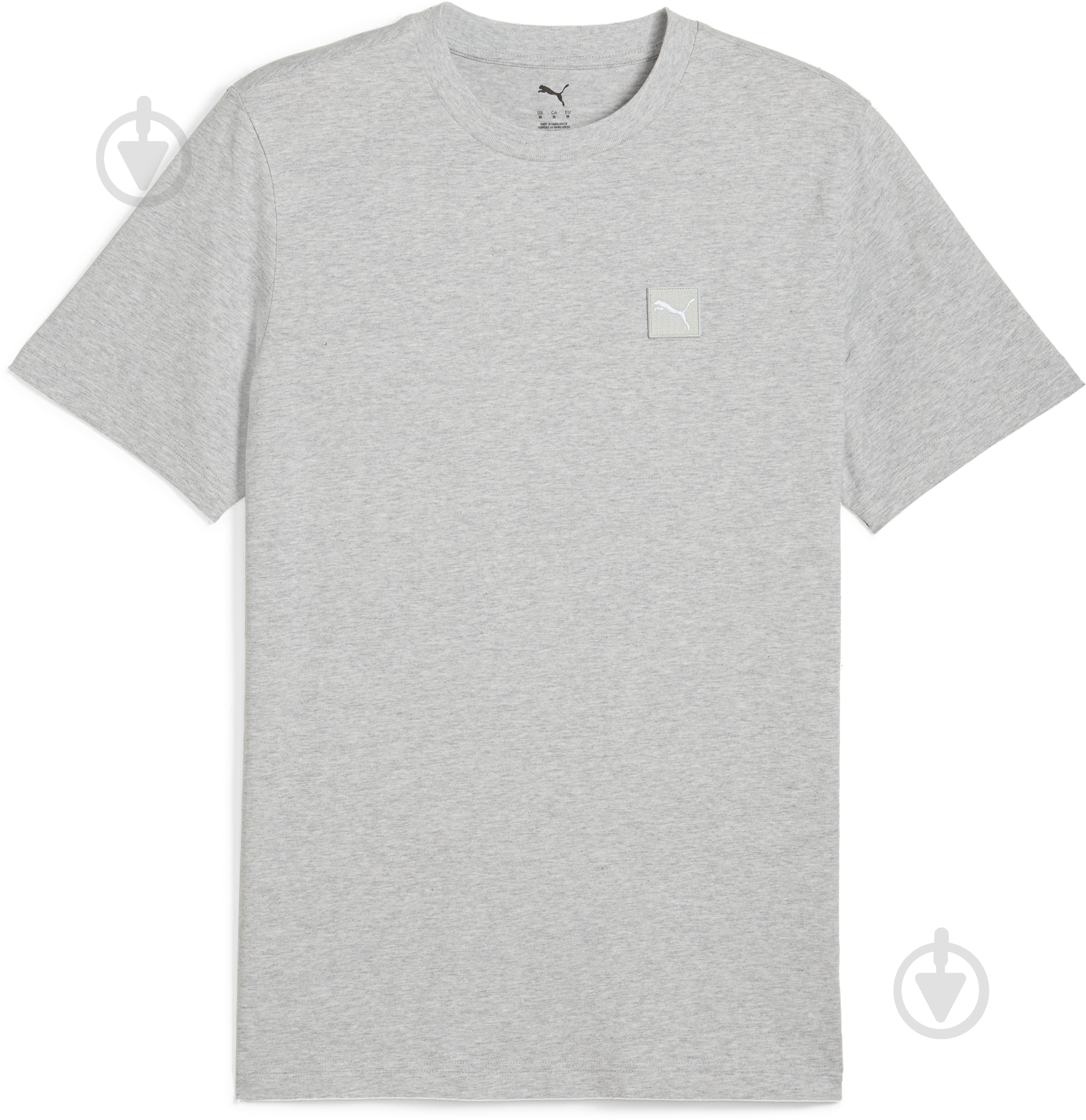 Футболка Puma ESS ELEVATED TEE 68472604 р.M серый - фото 1