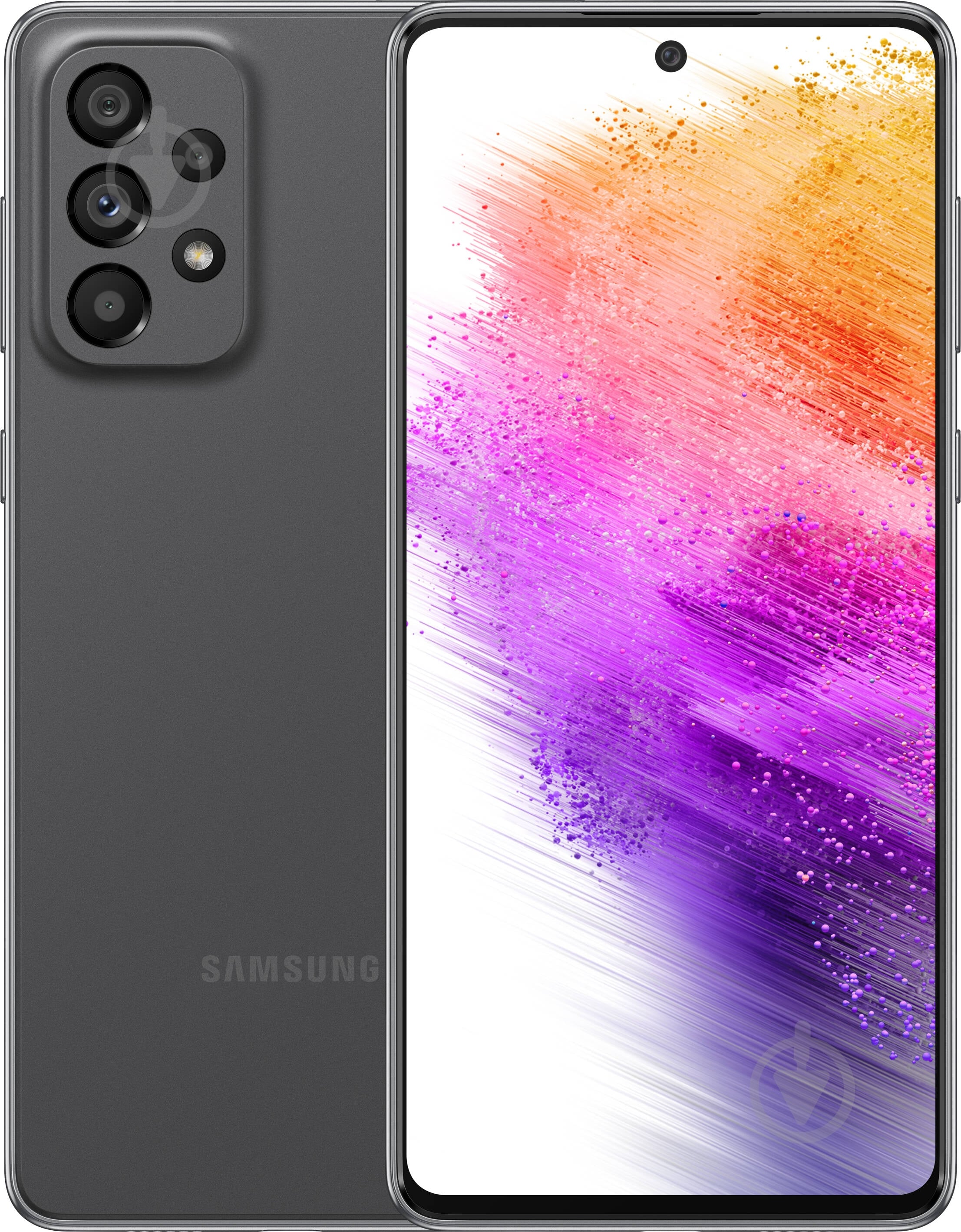 Смартфон Samsung Galaxy A73 6/128GB grey (SM-A736BZADSEK) - фото 1 Смартфон Samsung Galaxy A73 6/128GB grey (SM-A736BZADSEK) - фото 1