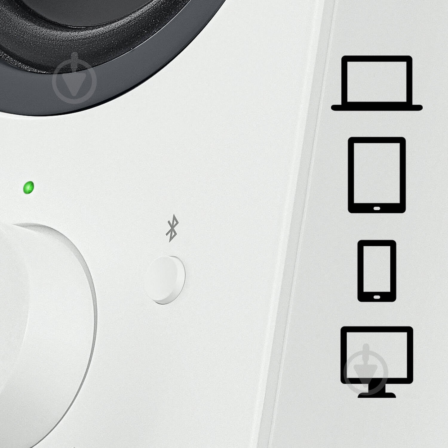 Акустическая система Logitech Bluetooth Computer Speakers Z207 2.0 white - фото 7