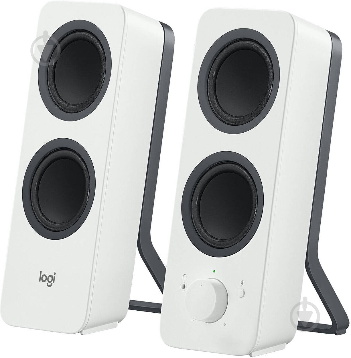 Акустическая система Logitech Bluetooth Computer Speakers Z207 2.0 white - фото 1