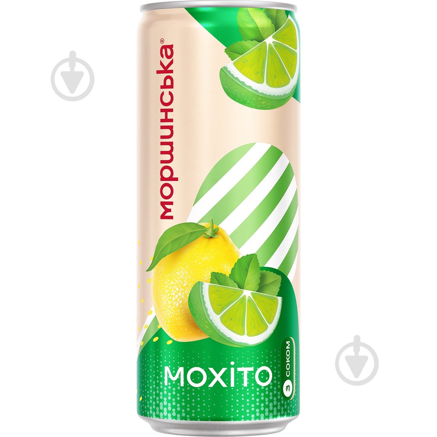 Лимонад Моршинська Лимонада со вкусом Мохито 0,33 л - фото 1 Лимонад Моршинська Лимонада со вкусом Мохито 0,33 л - фото 1