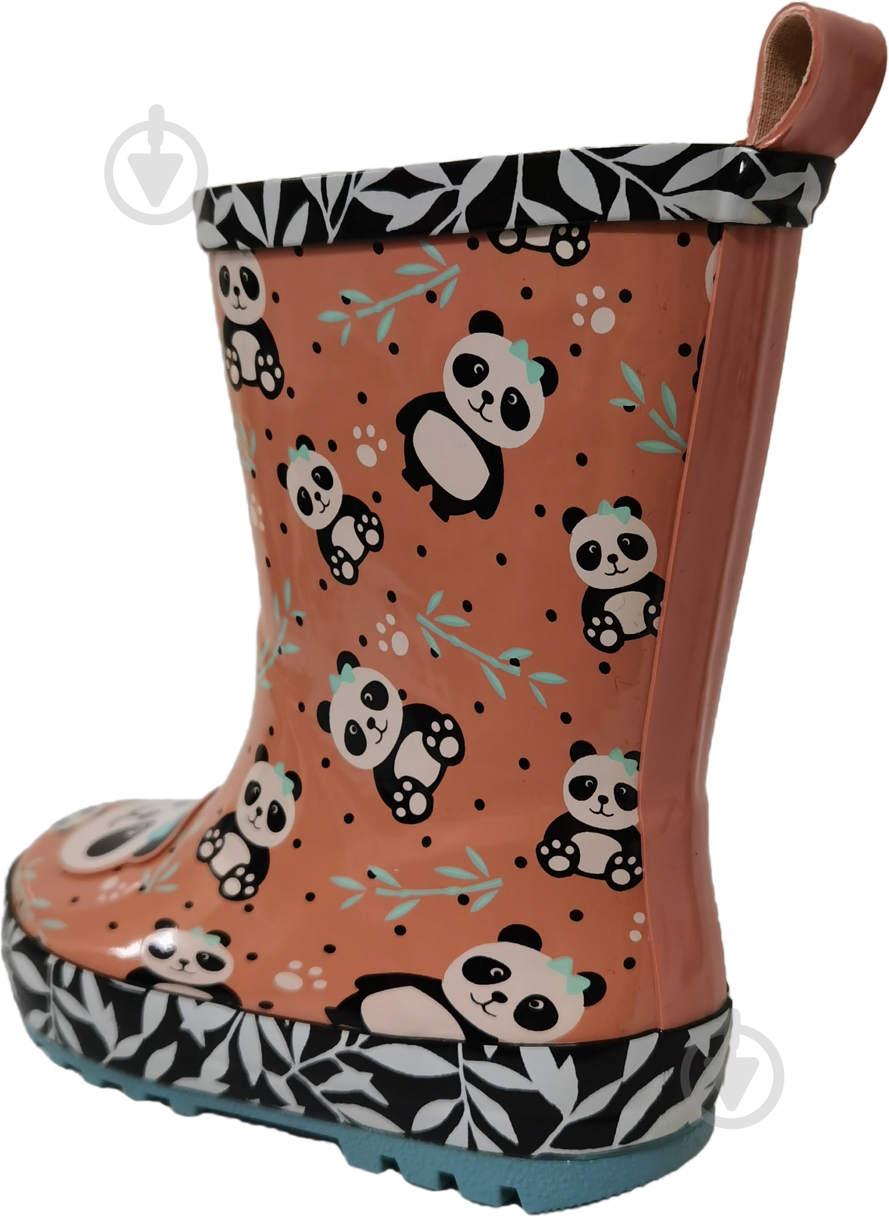 Сапоги резиновые для девочек YuMin Панда размер 29 оранжевый - фото 3 Сапоги резиновые для девочек YuMin Панда размер 29 оранжевый - фото 3