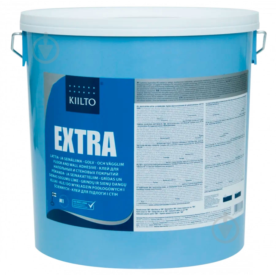 Клей для линолеума и ковролина Kiilto Extra 10L - фото 1 Клей для линолеума и ковролина Kiilto Extra 10L - фото 1