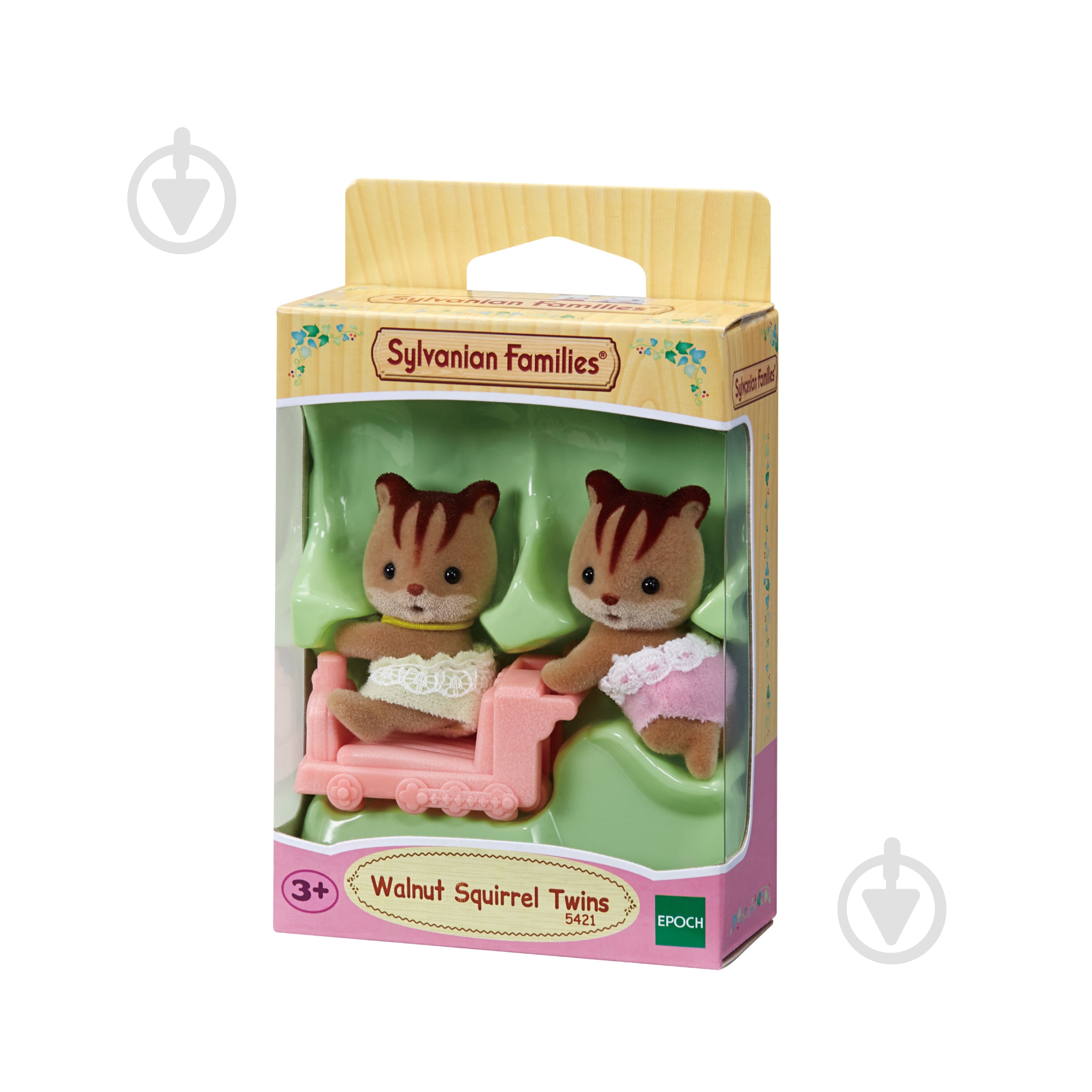 Фігурка колекційна Sylvanian Families Бельчата-двойняшки на машине 5421 - фото 1