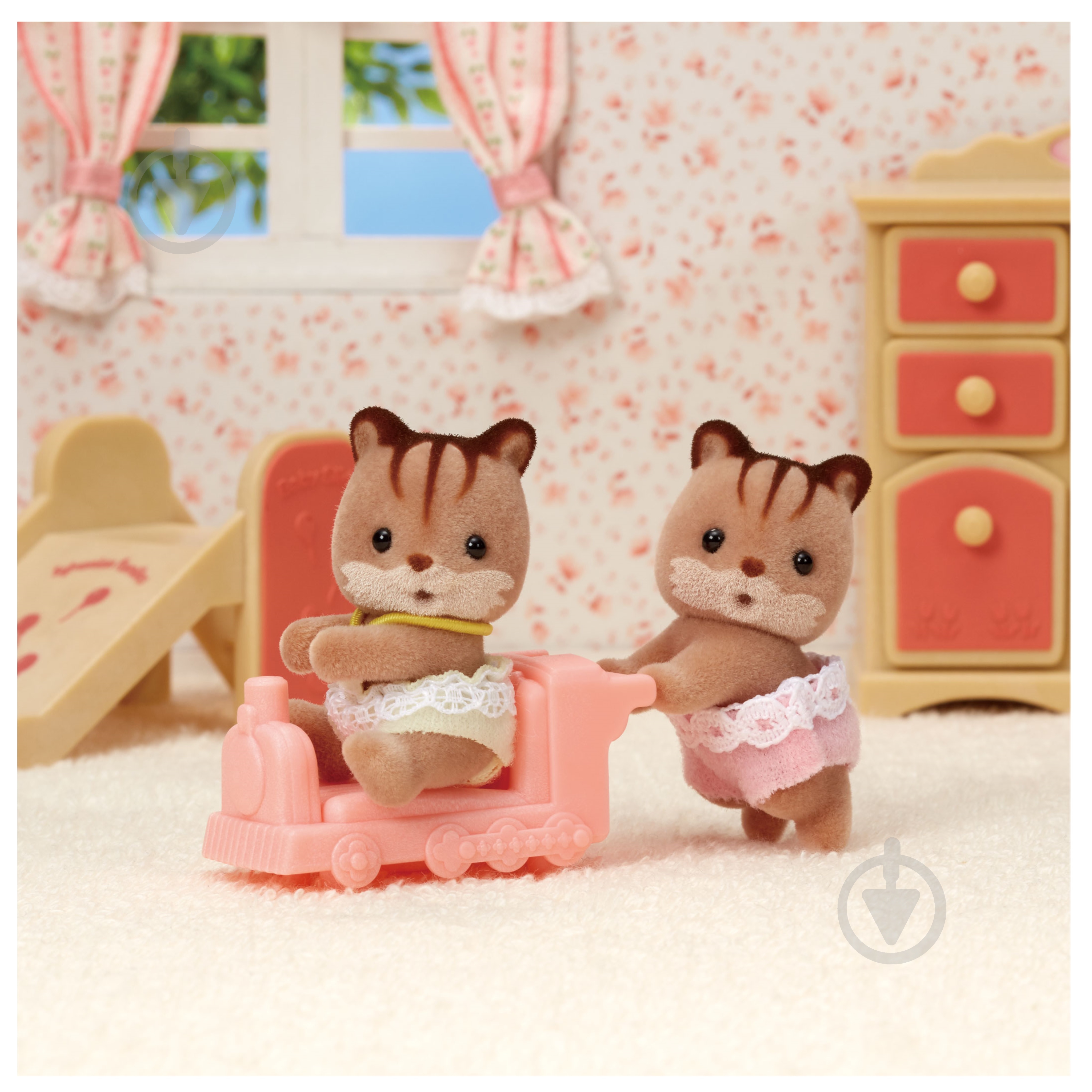 Фігурка колекційна Sylvanian Families Бельчата-двойняшки на машине 5421 - фото 3