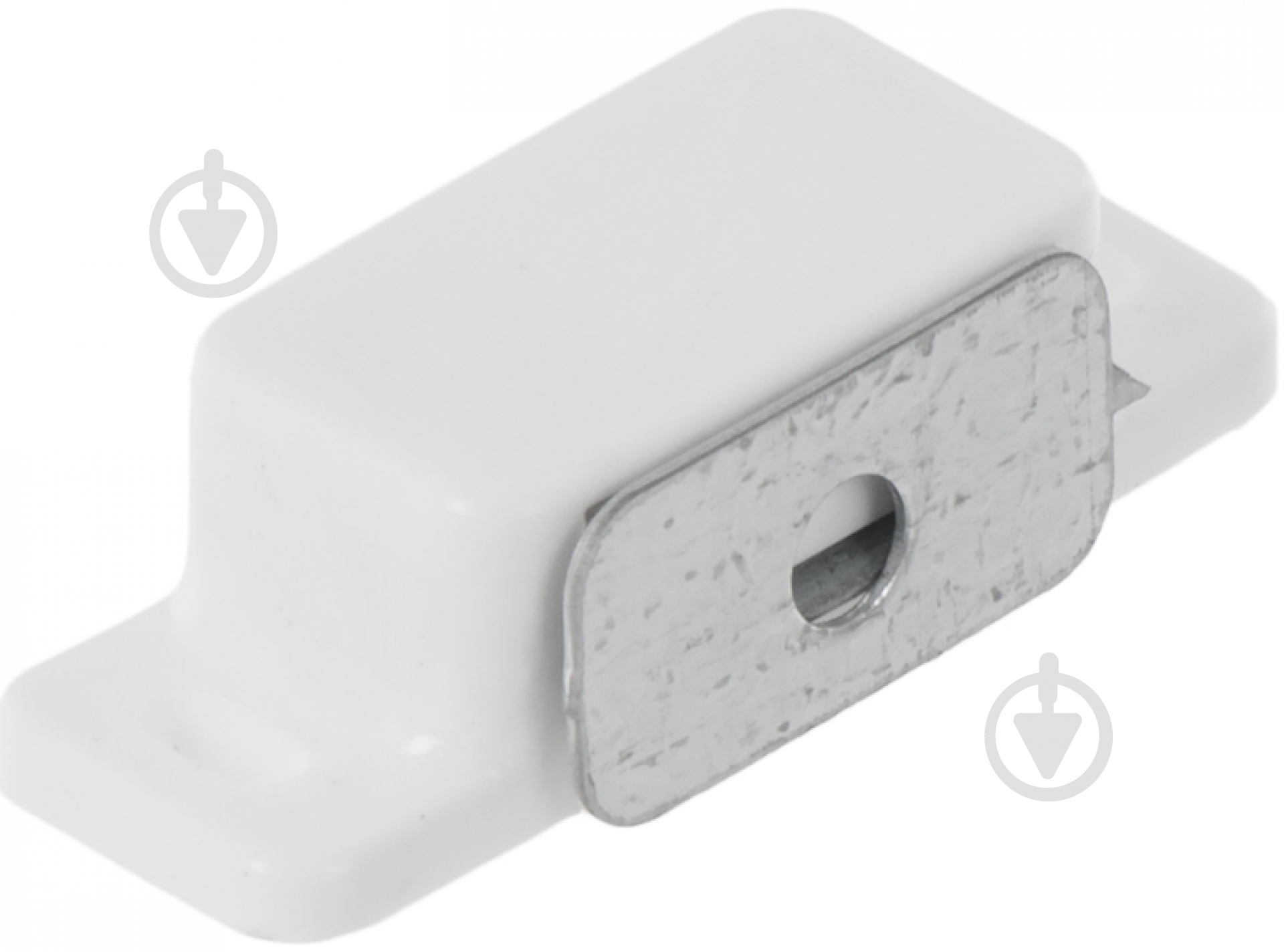 Магнит мебельный белый DC - фото 1 Магнит мебельный белый DC - фото 1