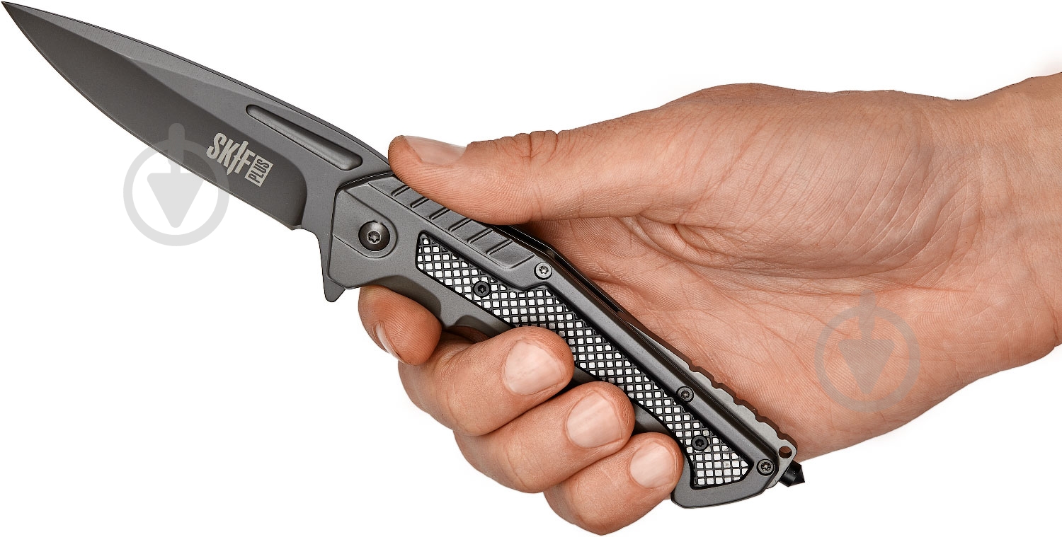 Нож Skif Plus Flippy grey - фото 5