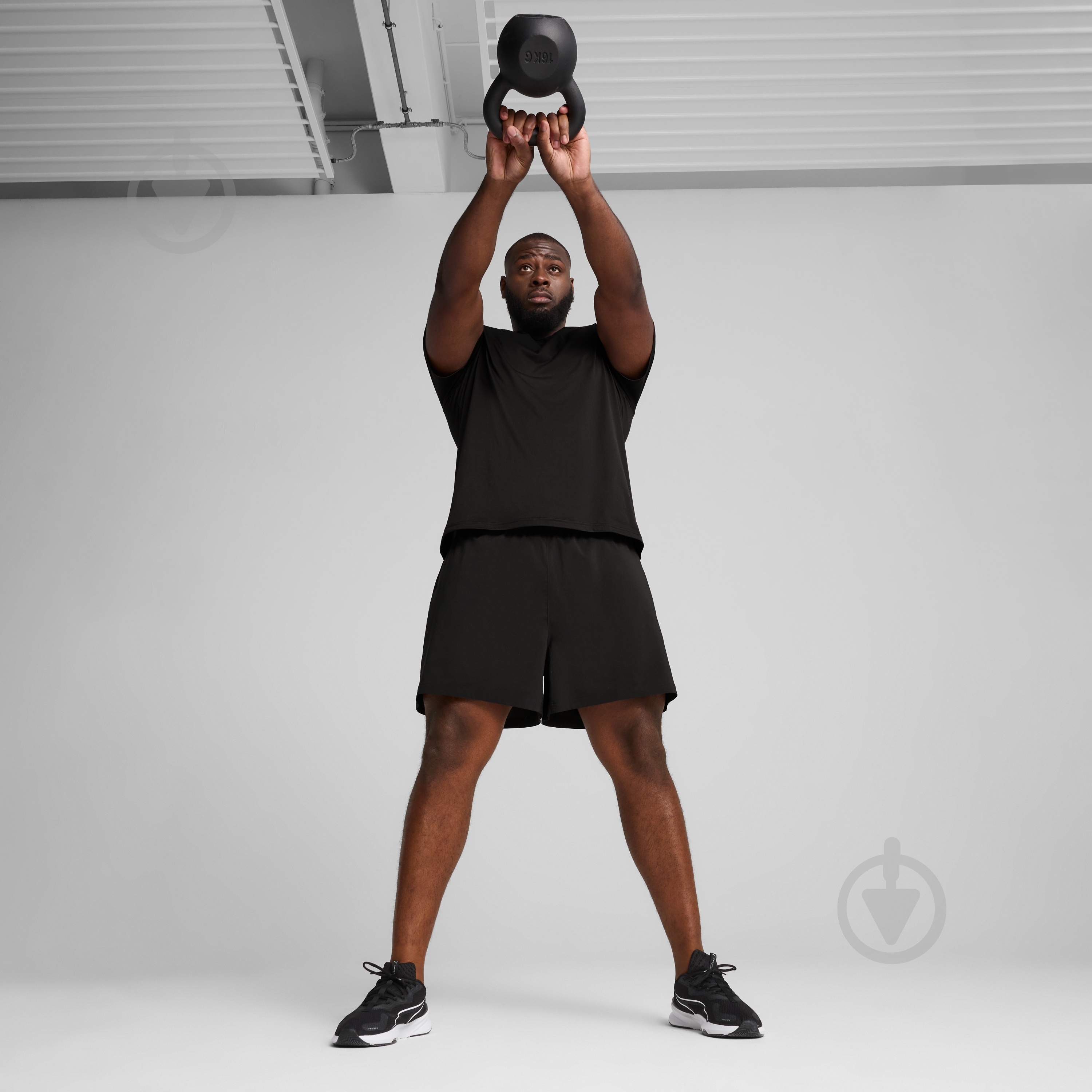 Футболка Puma M TAD ESSENTIALS SOLID CAT TEE (LC small cat) 52590801 р.M черный - фото 5