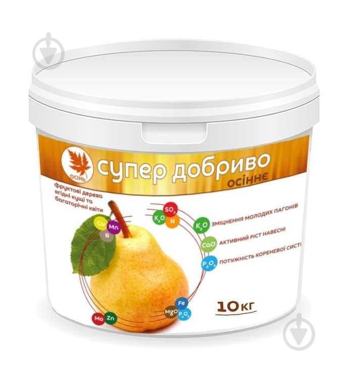 Удобрение осеннее Сімейний сад для фруктовых деревьев, ягодных кустов и многолетних цветов 10 кг - фото 1 Удобрение осеннее Сімейний сад для фруктовых деревьев, ягодных кустов и многолетних цветов 10 кг - фото 1