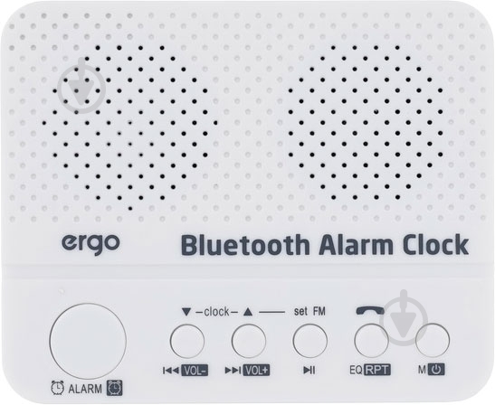 Радиочасы Ergo YH-07 White - фото 2