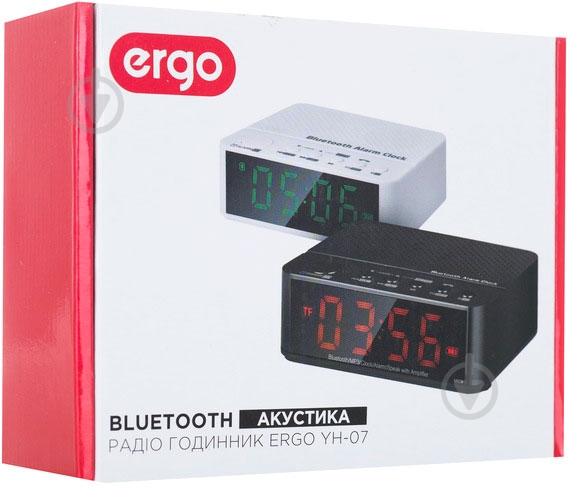 Радиочасы Ergo YH-07 White - фото 7