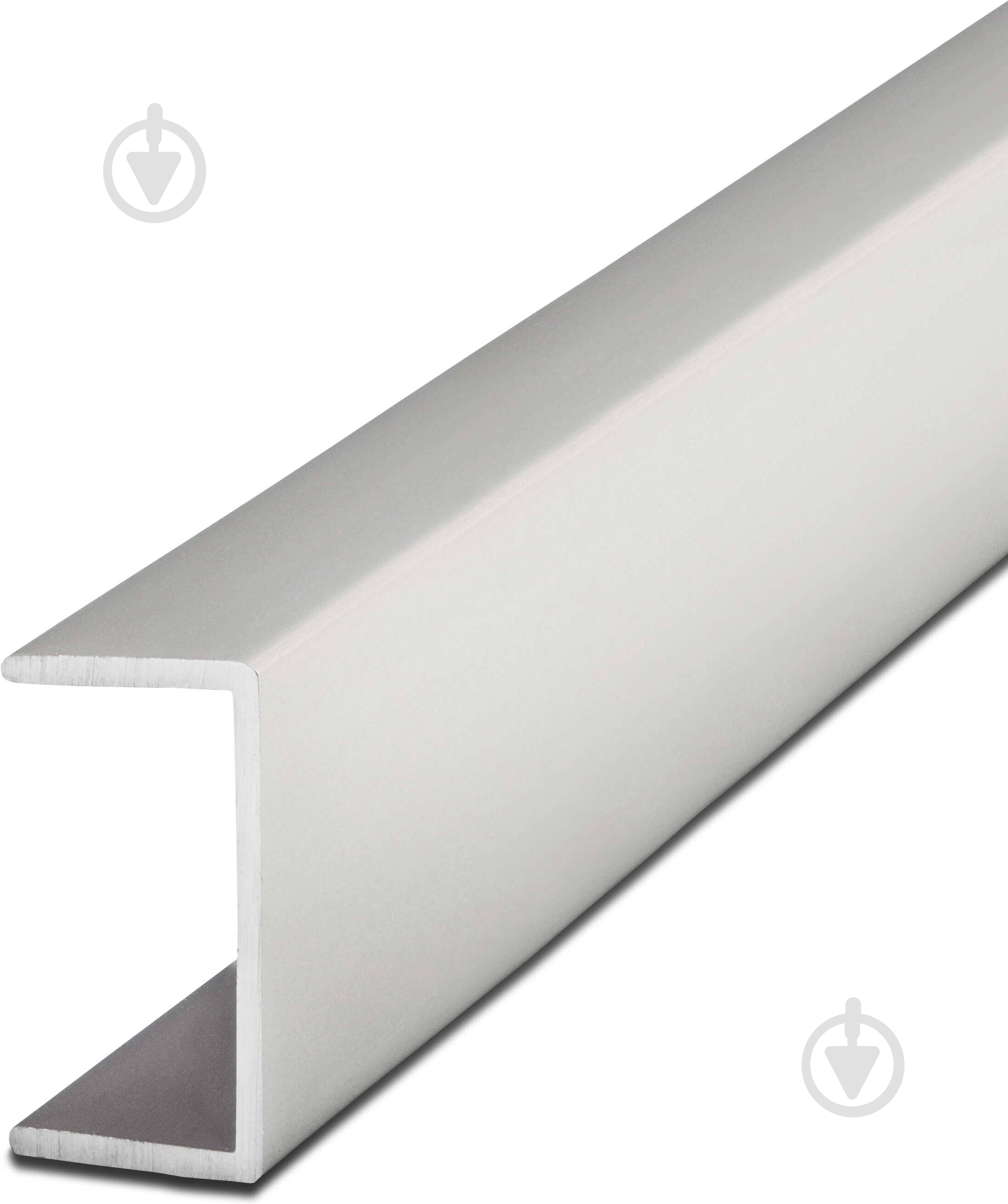 Профиль алюминиевый Новация AL-С-18 2700 мм хром - фото 1