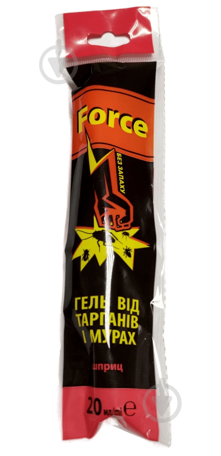 Гель Force от тараканов и муравьев 20 мл - фото 1 Гель Force от тараканов и муравьев 20 мл - фото 1