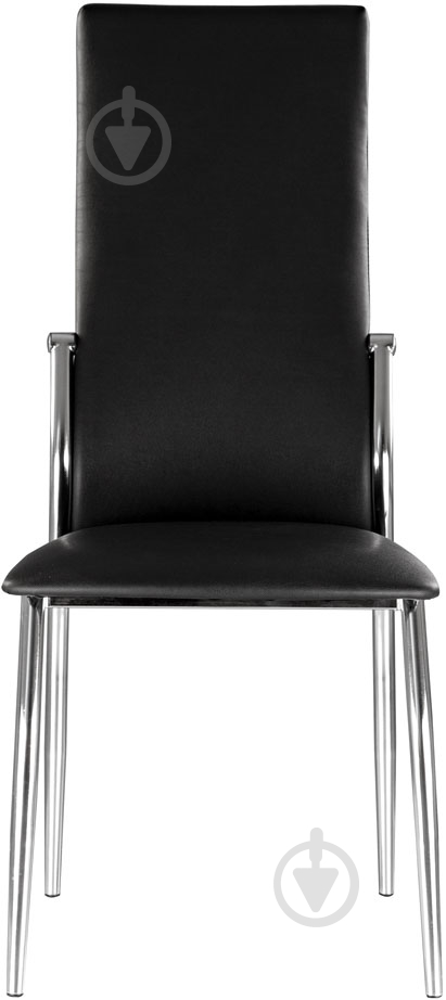Стілець обідній Nowy Styl Martin Chrome (Box) Eco-30 хром/чорний - фото 2