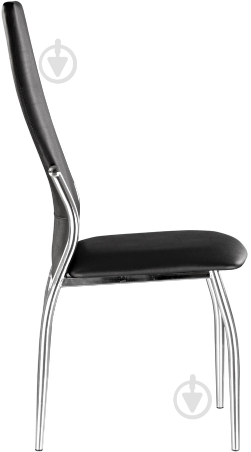 Стілець обідній Nowy Styl Martin Chrome (Box) Eco-30 хром/чорний - фото 3