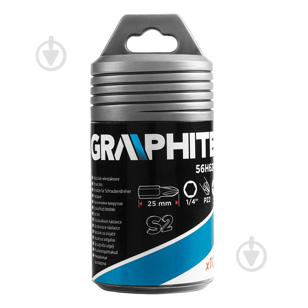 Набор бит GRAPHITE 100 шт. 56H626 - фото 1