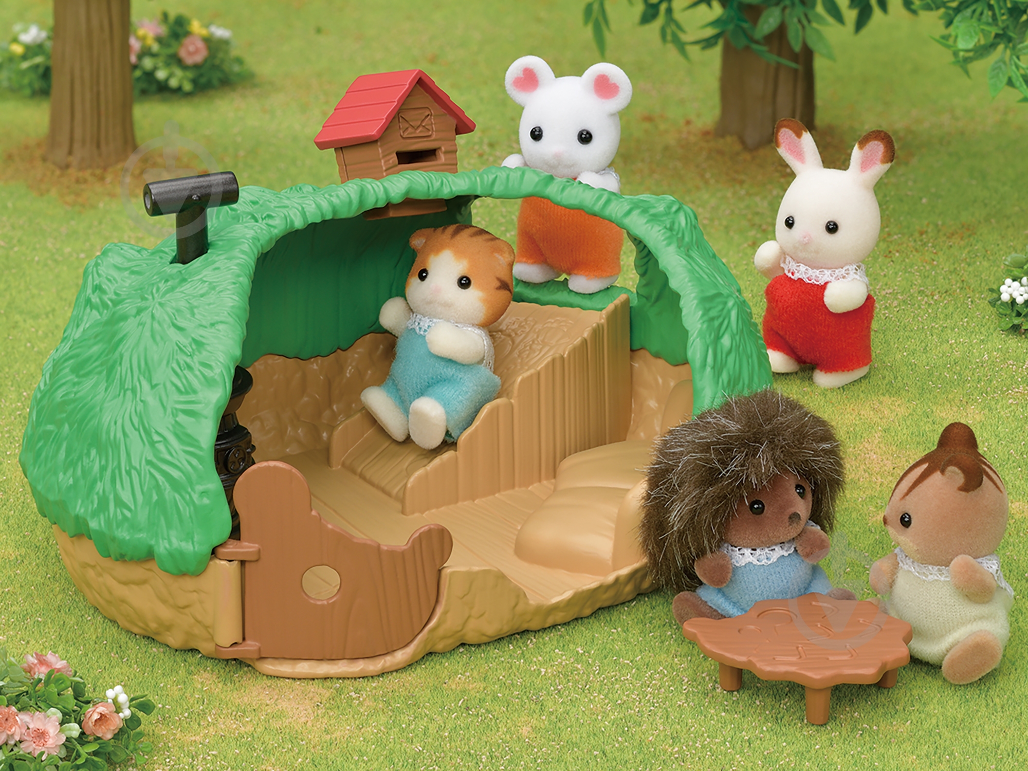 Фігурка колекційна Sylvanian Families Лесной домик Ежика 5453 - фото 4