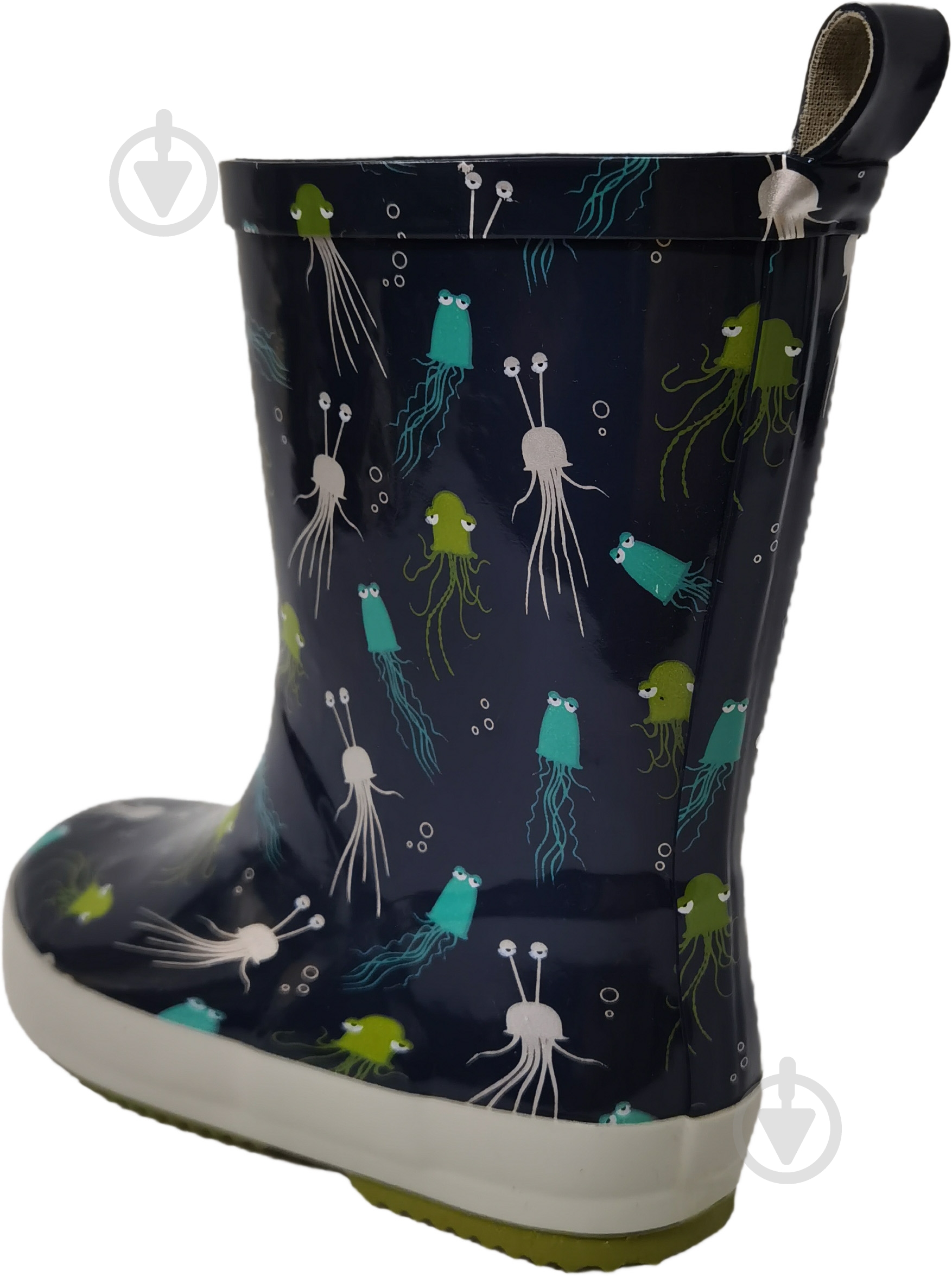 Сапоги резиновые для девочек YuMin Морской размер 30 синий - фото 3 Сапоги резиновые для девочек YuMin Морской размер 30 синий - фото 3