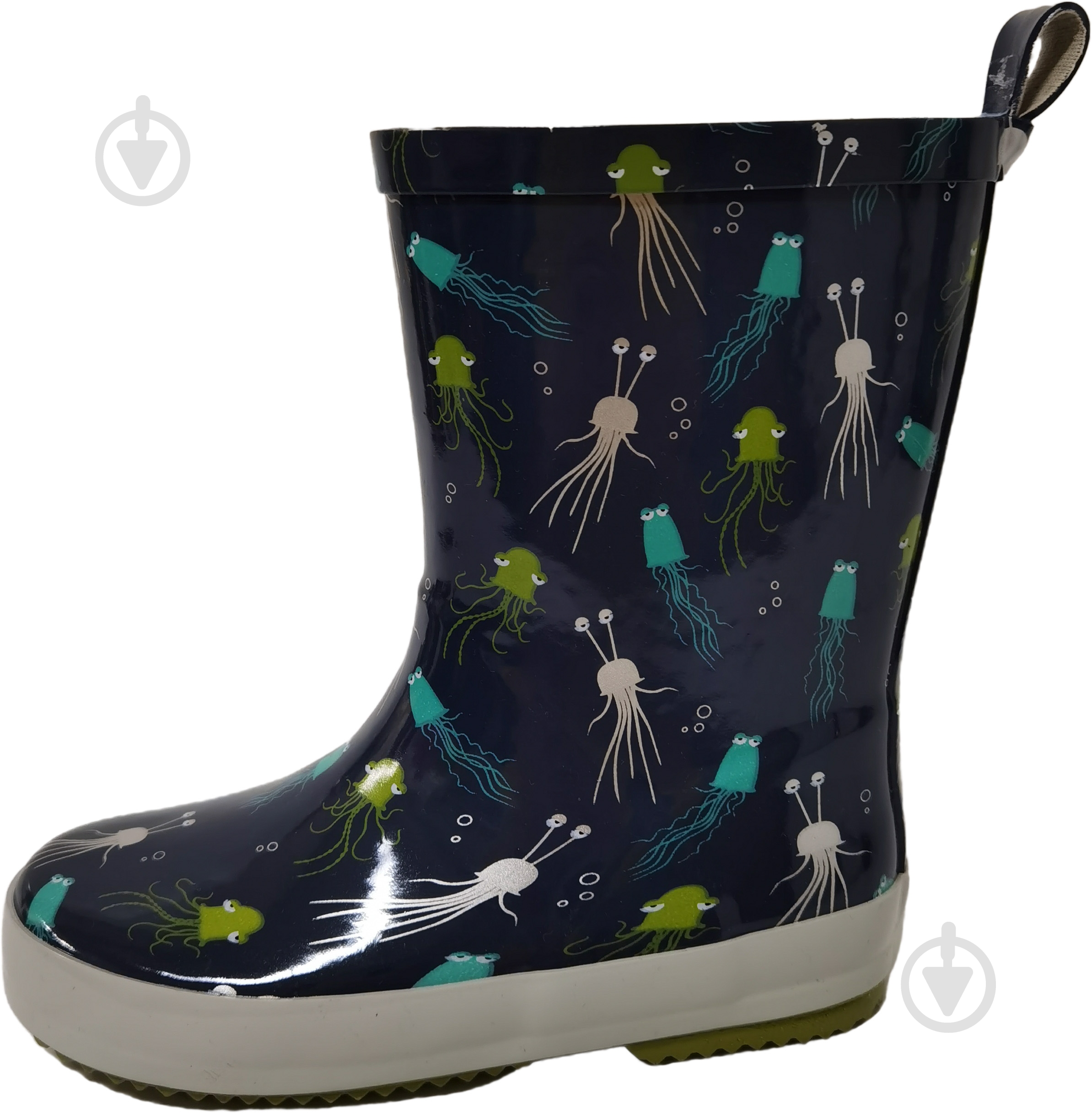 Сапоги резиновые для девочек YuMin Морской размер 32 синий - фото 1 Сапоги резиновые для девочек YuMin Морской размер 32 синий - фото 1