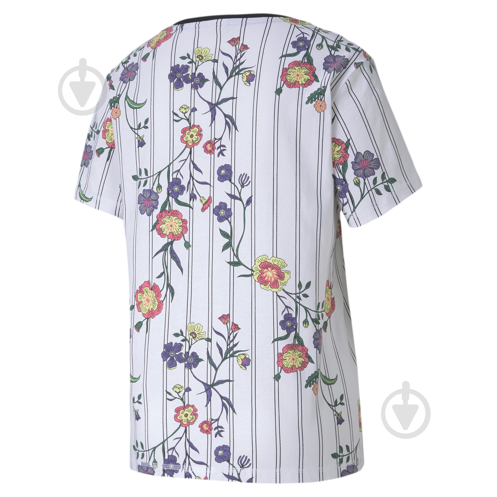 Футболка Puma Downtown AOP Tee 59671902 р.S белый - фото 3