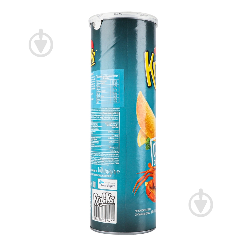 Чипсы Kraсks картофельные со вкусом краба 160 г - фото 3 Чипсы Kraсks картофельные со вкусом краба 160 г - фото 3
