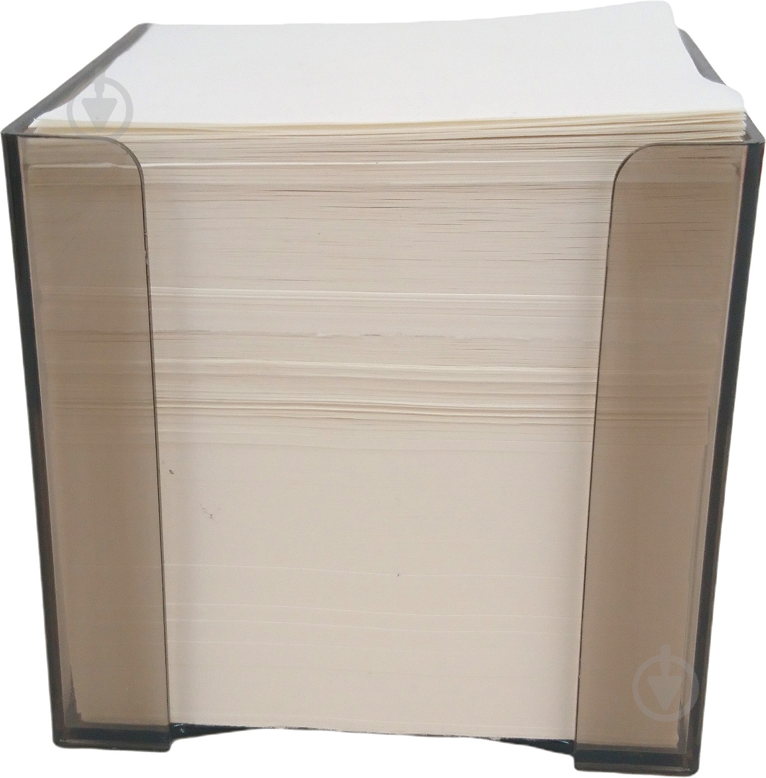 Бокс для бумаги ПС 8.5х8.5х8 см дымчатый Еталон - фото 1