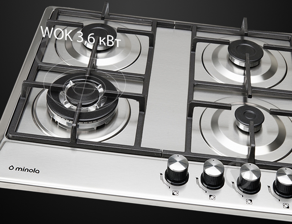 Варочная поверхность газовая Minola MGM 61221 I - фото 3
