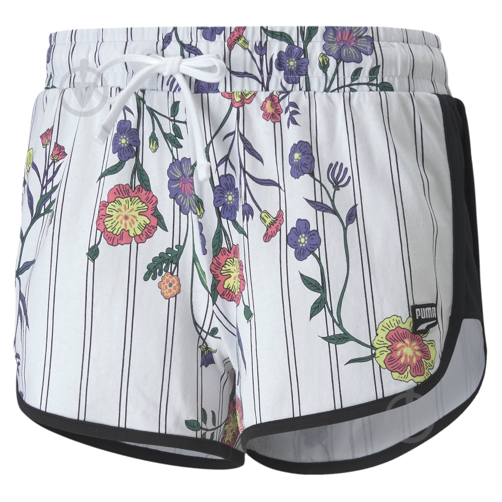 Шорты Puma Downtown AOP Short 59629602 р. M белый - фото 2