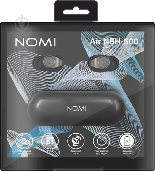 Наушники Nomi Air NBH-500 black - фото 6