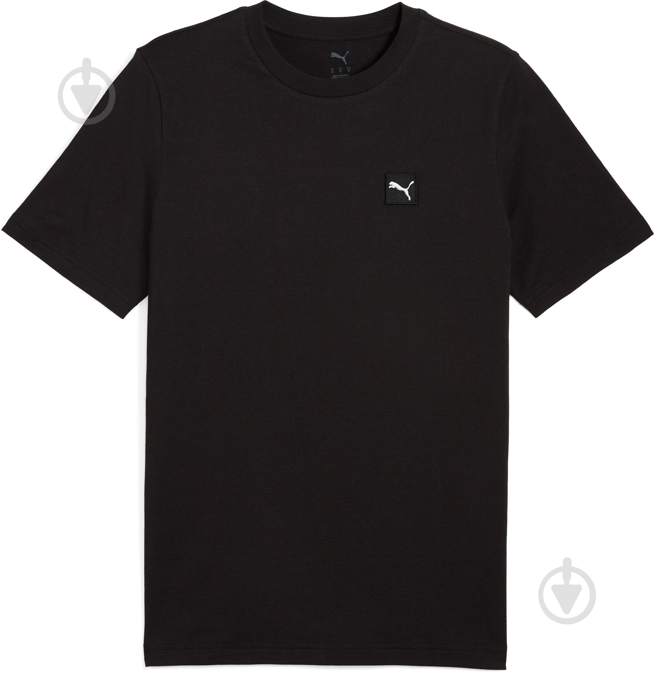 Футболка Puma ESS ELEVATED TEE 68472601 р.M чорний - фото 1 Футболка Puma ESS ELEVATED TEE 68472601 р.M чорний - фото 1