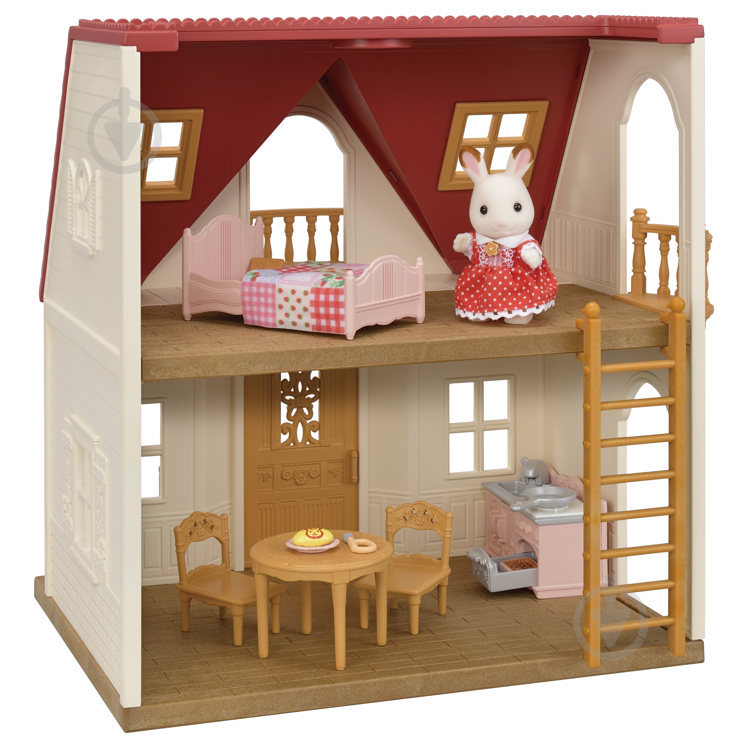 Фігурка колекційна Sylvanian Families Затишний будиночок з червоною кришею 5567 - фото 2