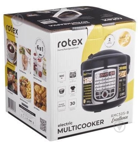 Мультиварка Rotex RMC505-B Excellence - фото 10