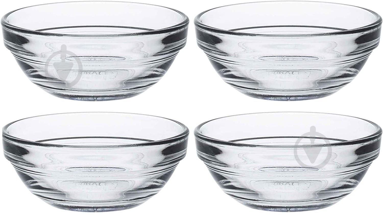 Набір салатників Duralex Gigogne Lys 4x70 мл - фото 2 Набір салатників Duralex Gigogne Lys 4x70 мл - фото 2