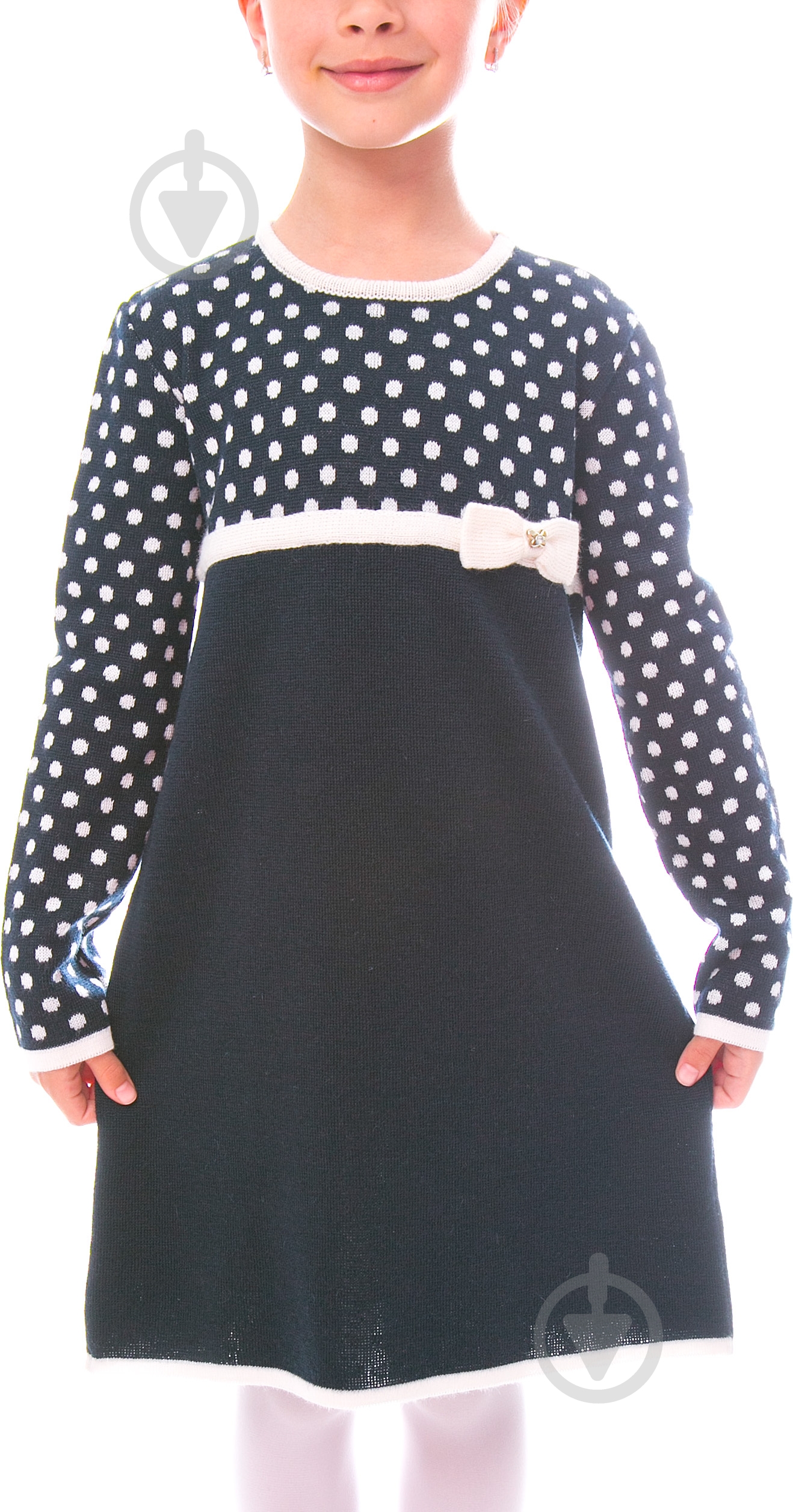 Платье ДАЙС р.134 синий 00723261/2 - фото 1