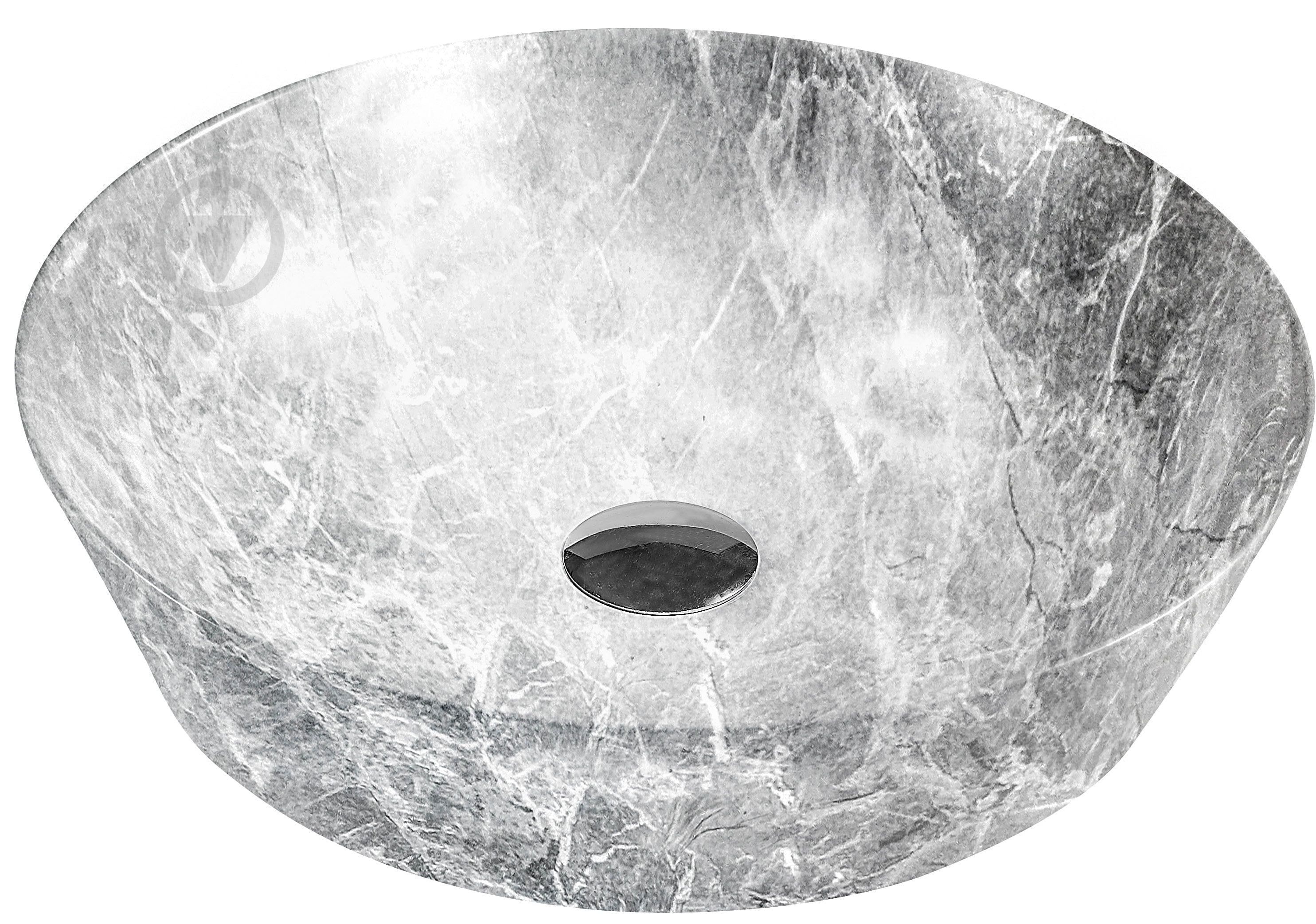 Умывальник Koller Pool Round Pro Light grey 43,5х43,5 см - фото 1