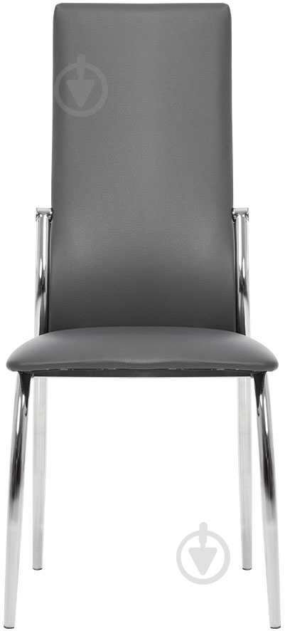 Стілець обідній Nowy Styl Martin Chrome (Box) Eco-70 хром/сірий - фото 2