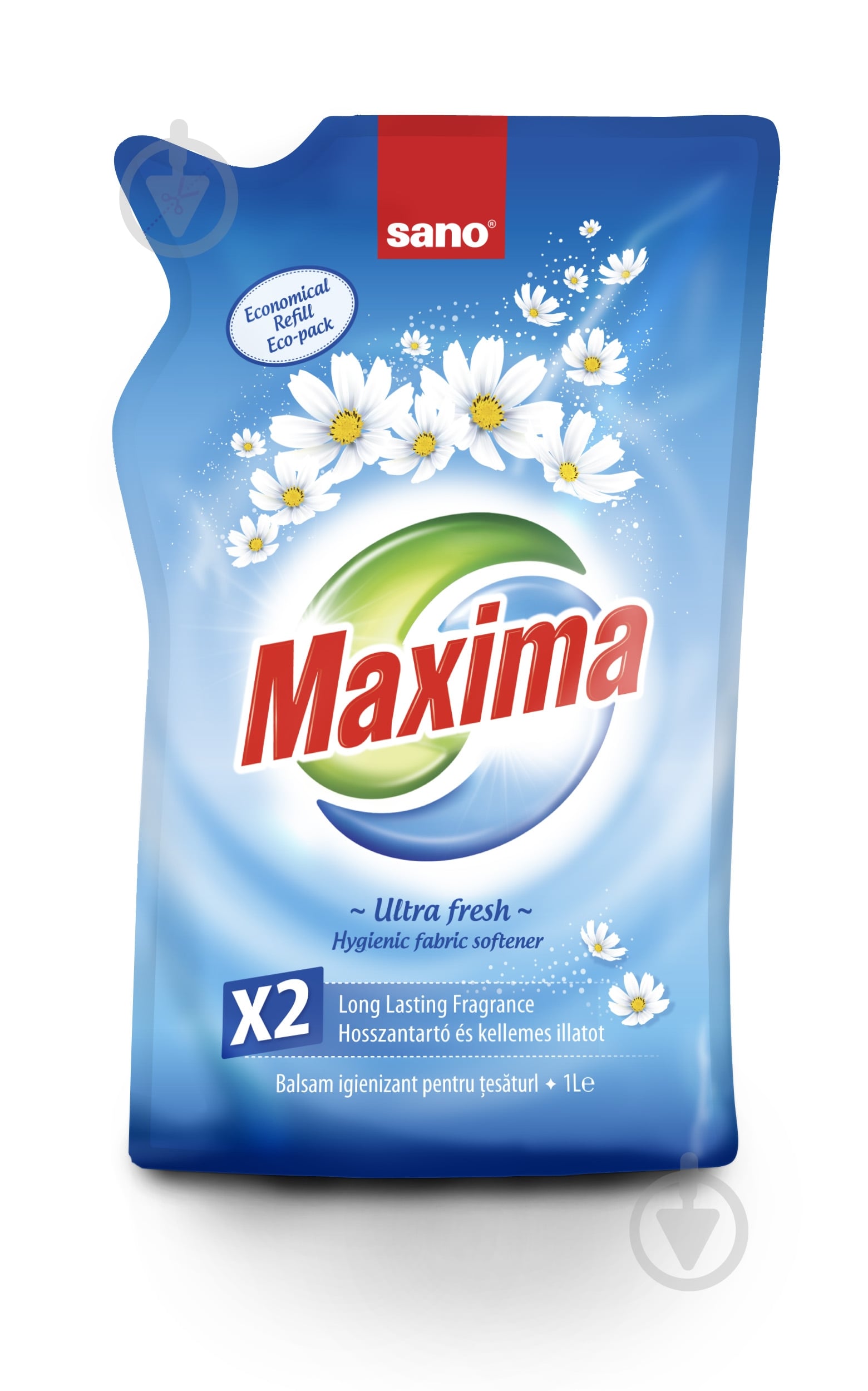 Кондиционер-ополаскиватель Sano Ultra Fresh запаска 1 л - фото 1