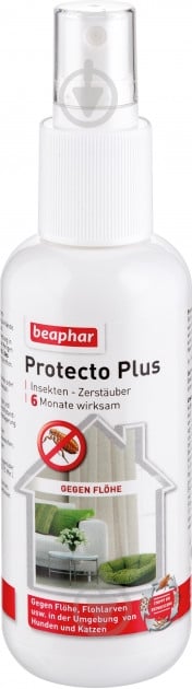 Спрей-інсектицид Beaphar Protecto Plus від бліх в приміщенні 150 мл (11032) - фото 1