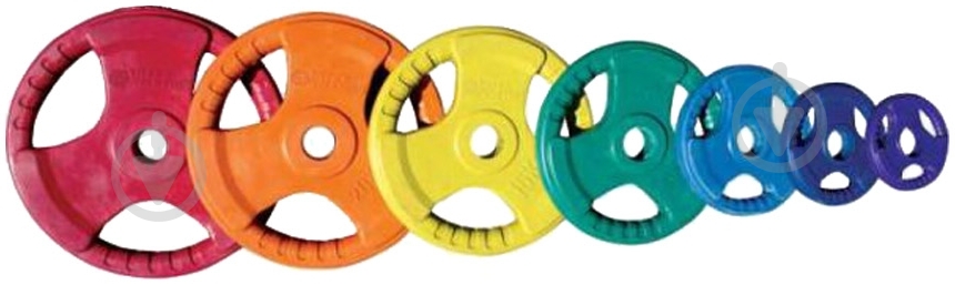 Диск InterAtletika для грифа 10 кг LCAH046 - фото 1 Диск InterAtletika для грифа 10 кг LCAH046 - фото 1