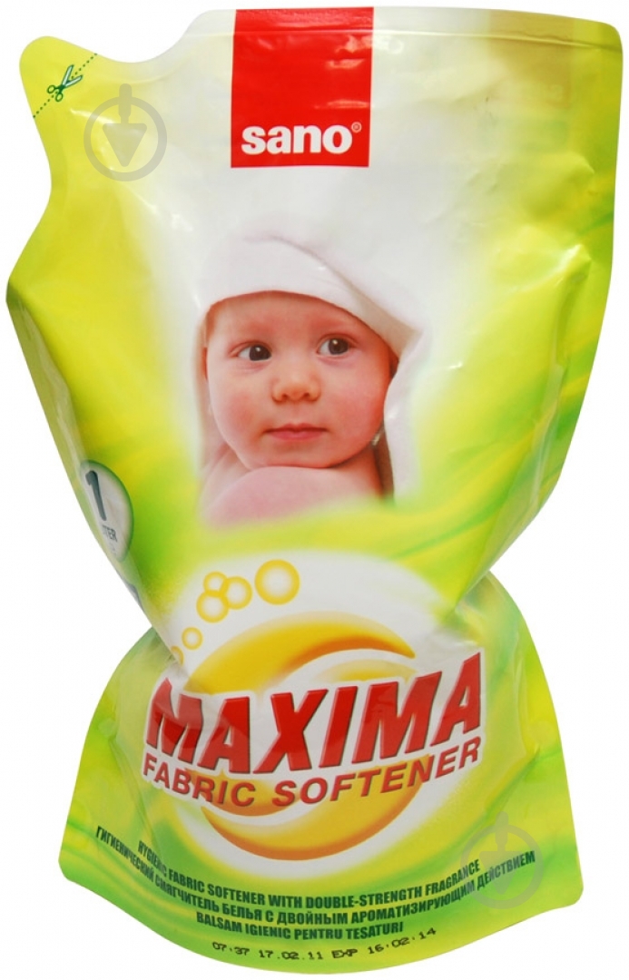 Кондиционер-ополаскиватель Sano Эдванс 1 л - фото 1