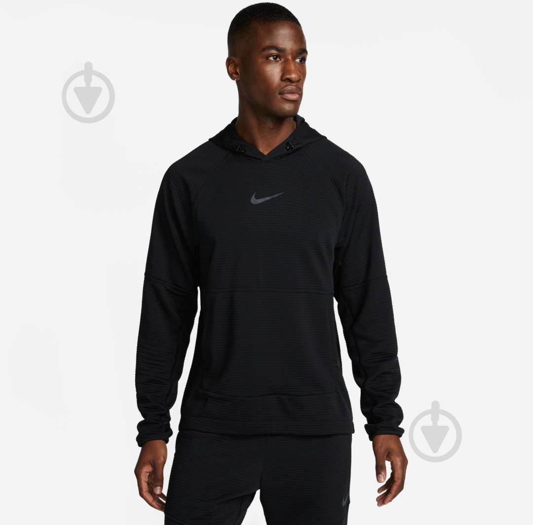 Джемпер Nike DF NPC FLEECE PO DV9821-010 р.S черный - фото 1